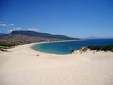 Playa de Bolonia (Cádiz).