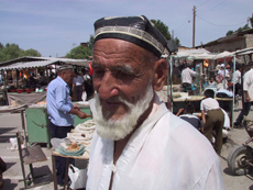 Retrato con sombrero t�pico.
