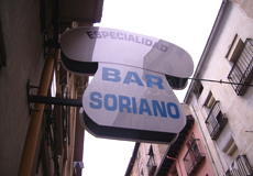 Bar Soriano, especialidad en champiñón.