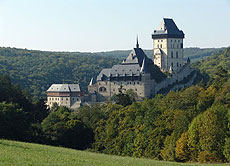 El catillo de Hrad Karlstejn.