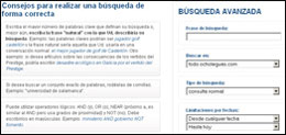 B�squeda avanzada y consejos.