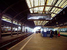 La estación de Wroclaw.