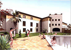 Piscina exterior.