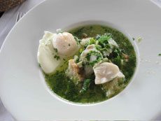 Sopa alentejana.