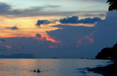 Samet al atardeceder.