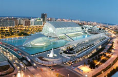 La Ciudad de las Artes y las Ciencias.