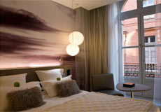 El hotel Le Grand Balcon.