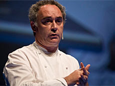 El cocinero Ferrán Adrià.