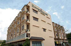Exterior del hotel.